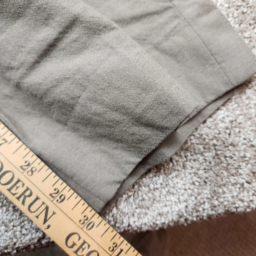 Jos A Bank Executive Collection Wool Dress Pants Mens 33x30 Taupe Brown USA Made